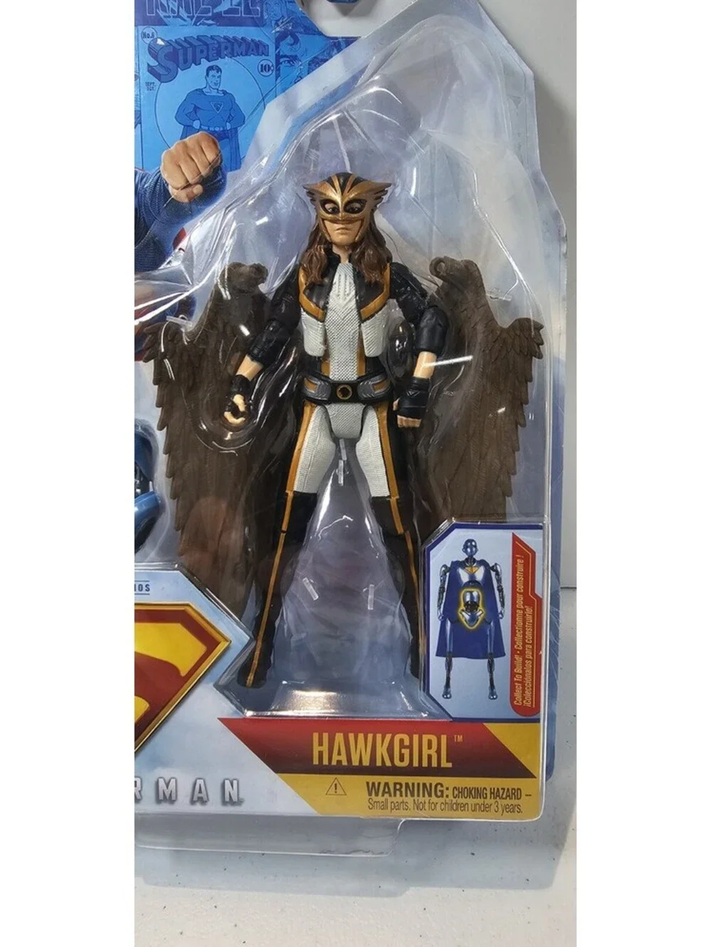 DC Superman Hawkgirl Action Figure Build A Figure Spin Master 2025 New Sealed